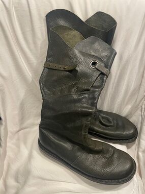 New Women’s Green Warrior Trippen Leather Boot